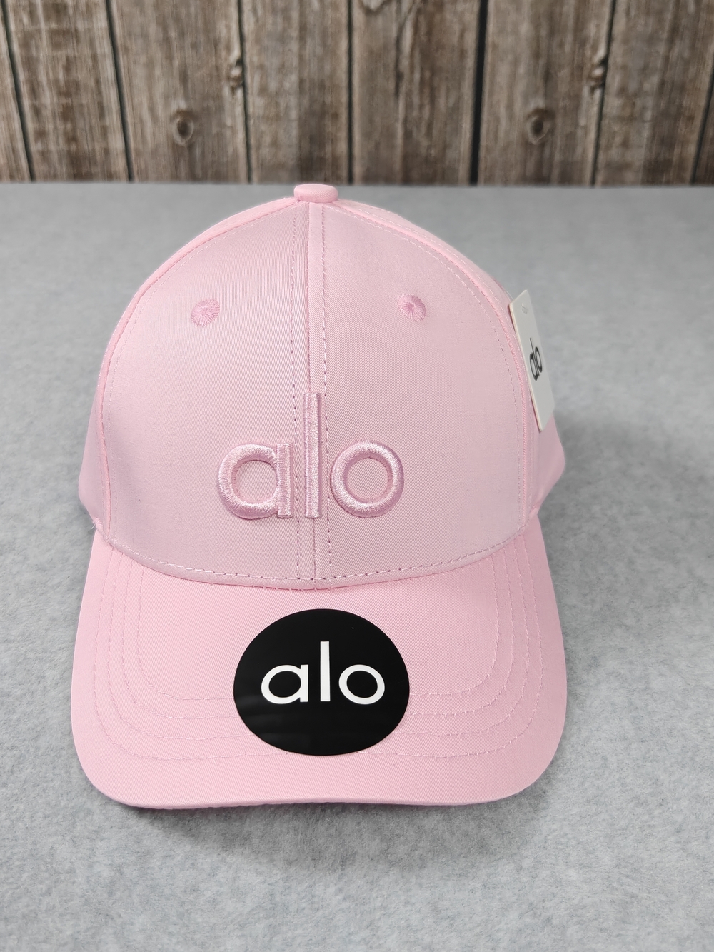 ALO Yoga Pink Logo Baseball Cap - Picture 2 of 4